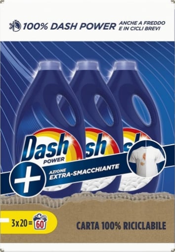 DASH LIQ.LAV.20MIS.POWER SMACCHIATORE