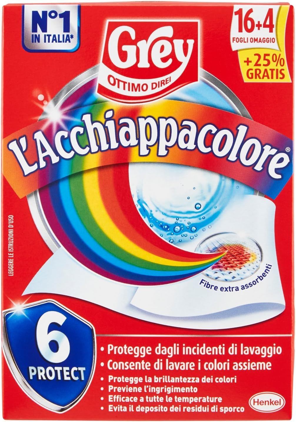 GREY L'ACCHIAPPACOLORE 3 FOGLI CAMP.GRAT