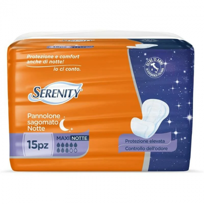 SERENITY PANN.SAGOMATO MAXI  X15 NOTTE