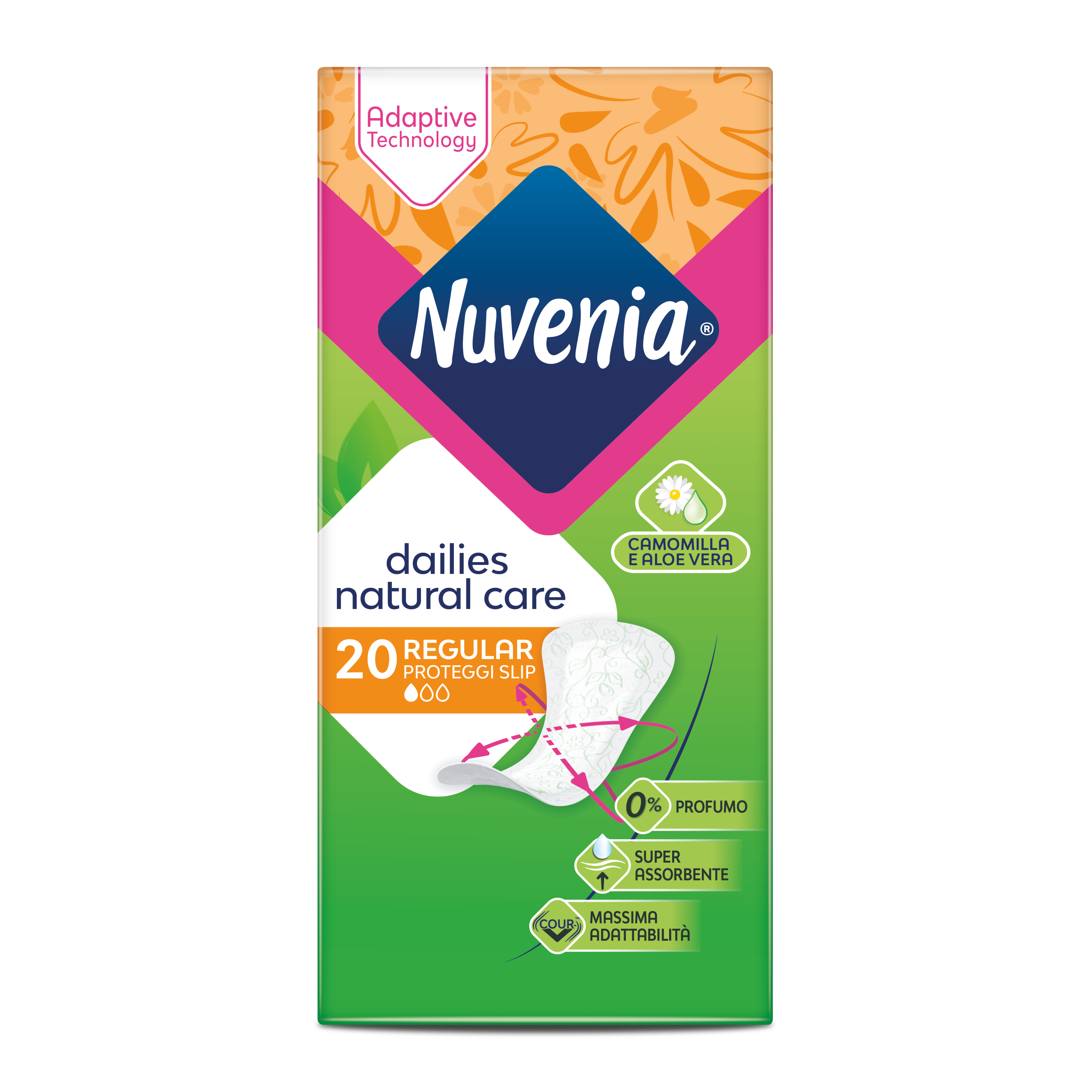NUVENIA NATURAL CARE PROT.SLIP X20 REG.