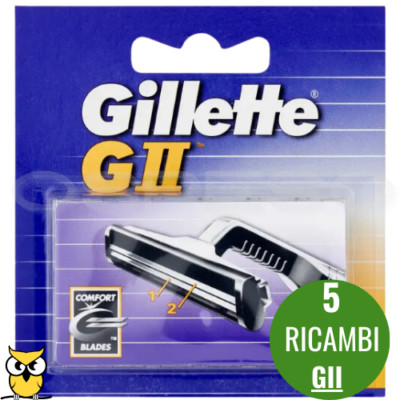 GILLETTE GII RIC. X 5