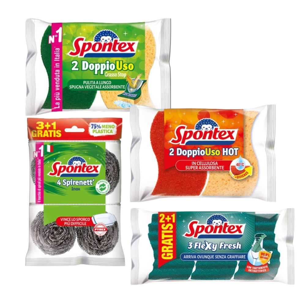 SPONTEX SPIRENETTE X 4