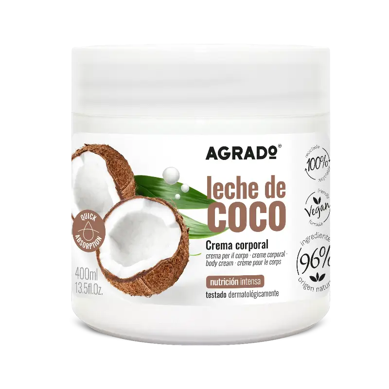 AGRADO FLUIDA CORPO 400ML COCCO