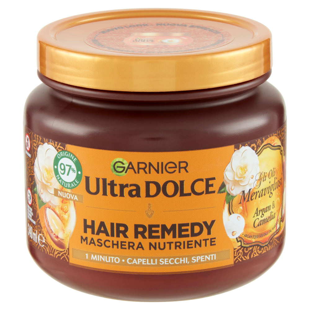 ULTRA DOLCE MASCH.340ML RIMEDY ARGAN&CAM