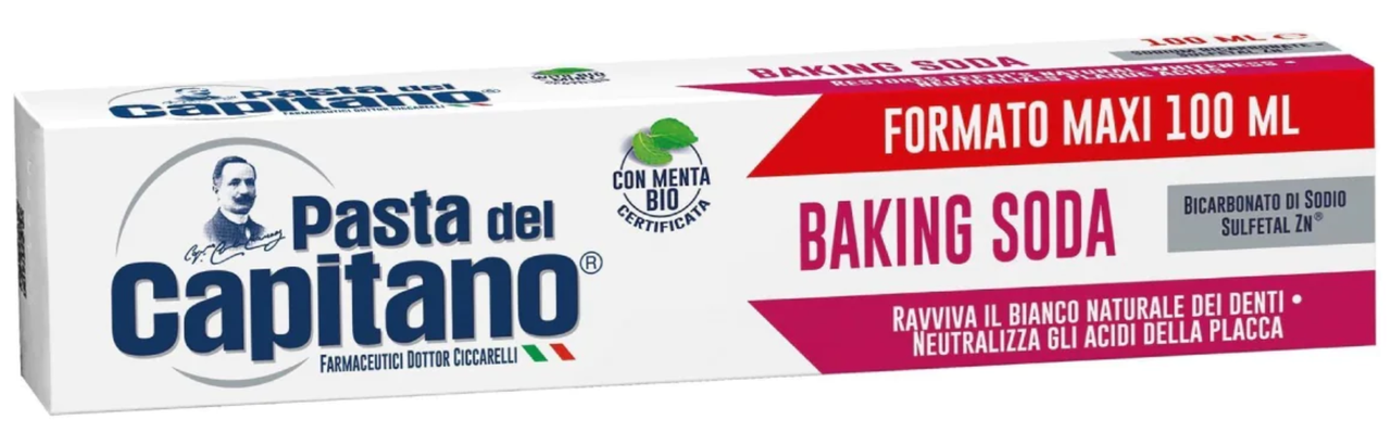 CAPITANO DENT.100ML BAKING SODA