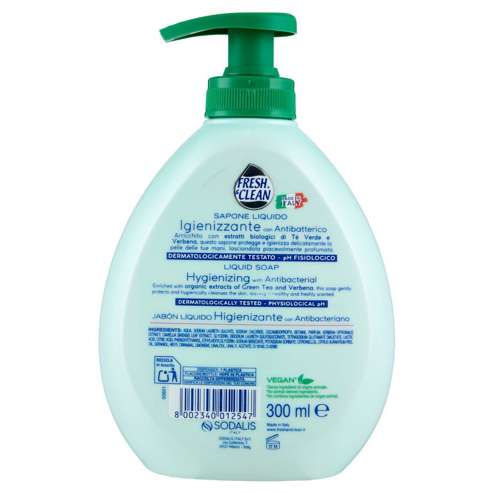 FRESH&CLEAN SAP.LIQ.COMP.300ML IGIENIZZ.