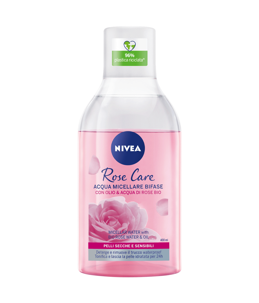 NIVEA ACQUA MICELLARE 400ML BIFASE ROSE