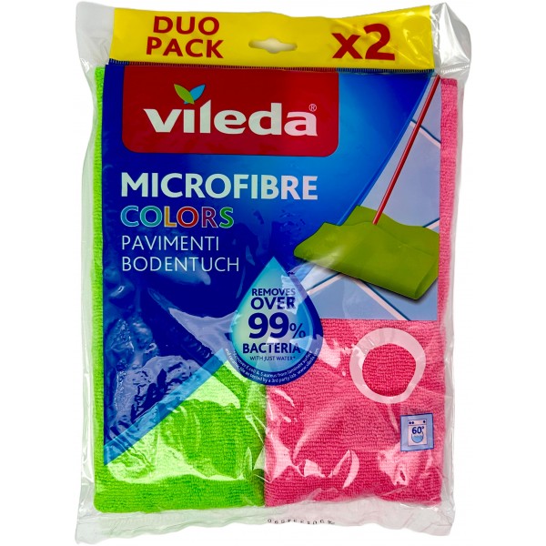 VILEDA MICROFIBRE PAVIMENTI COLORS 2PZ