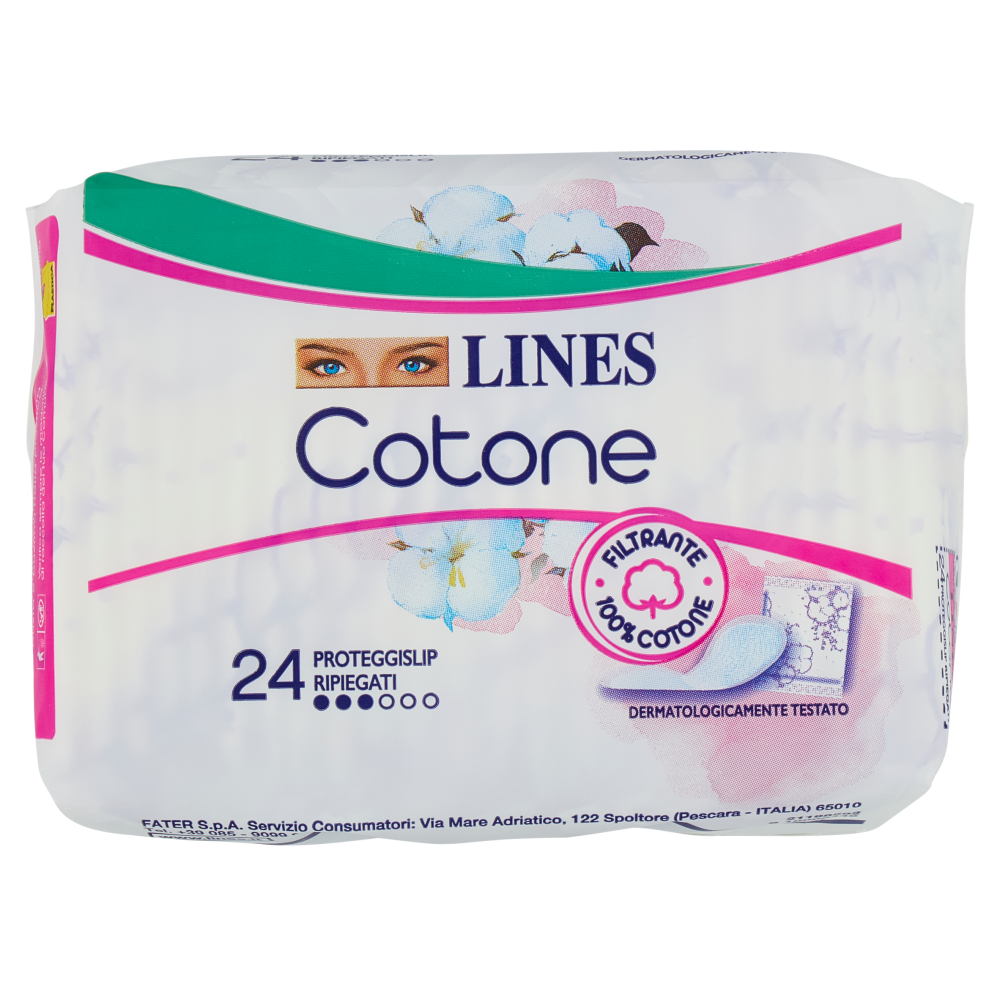LINES COTONE X24 PROTEGGI SLIP RIPIEGATO