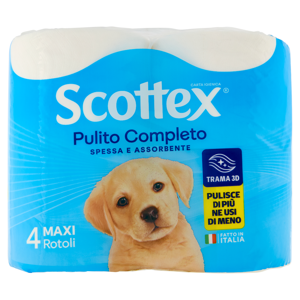 SCOTTEX IGIENICA 4RT MAXI PULITO COMPLET