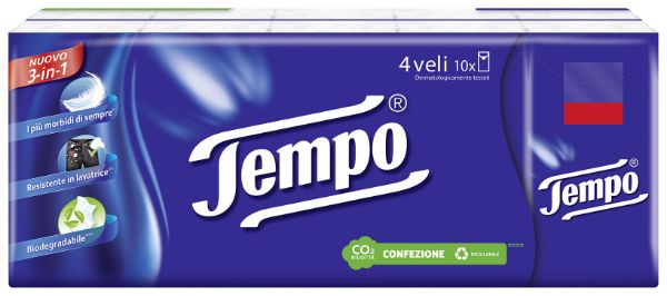 TEMPO FAZZOLETTI X 10