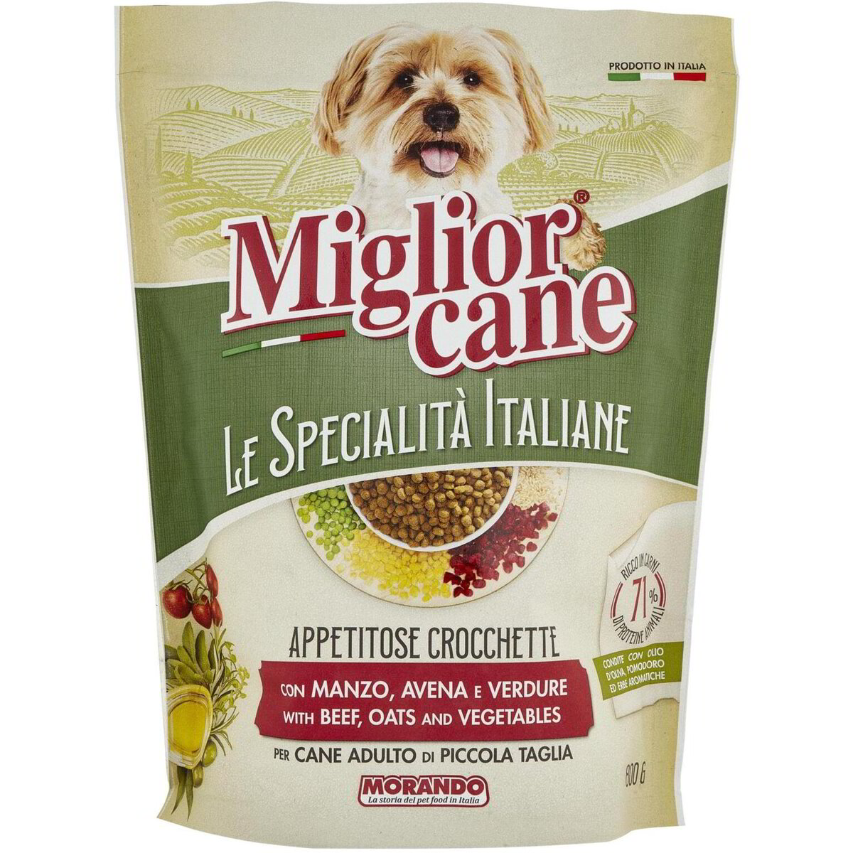 MIGLIOR CANE MINI CROC.800GR MAN/AVE/VER