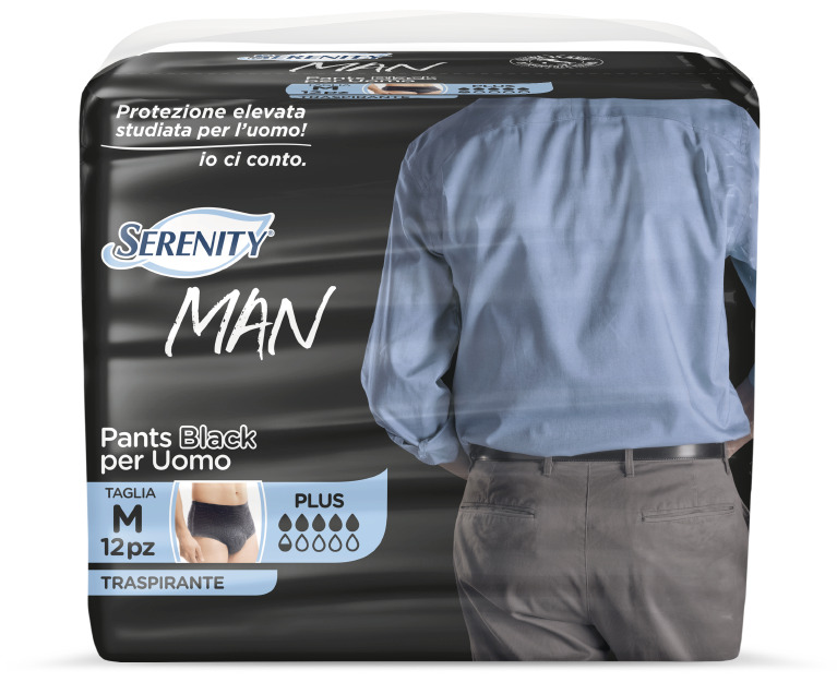 SERENITY PANTS COMFORT PLUS MAN 10P L/XL