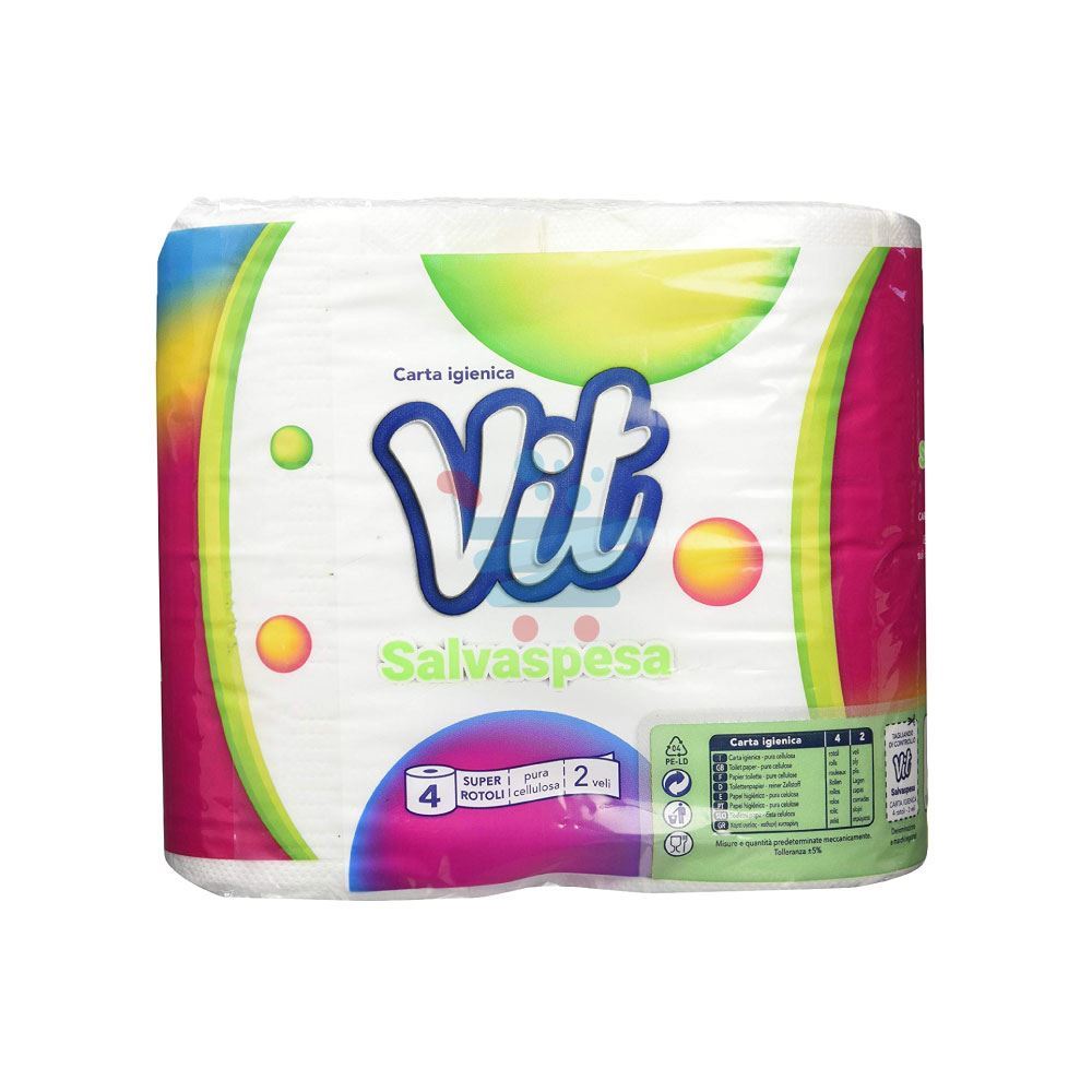 VIT IGIENICA 4 ROTOLI SALVASPESA