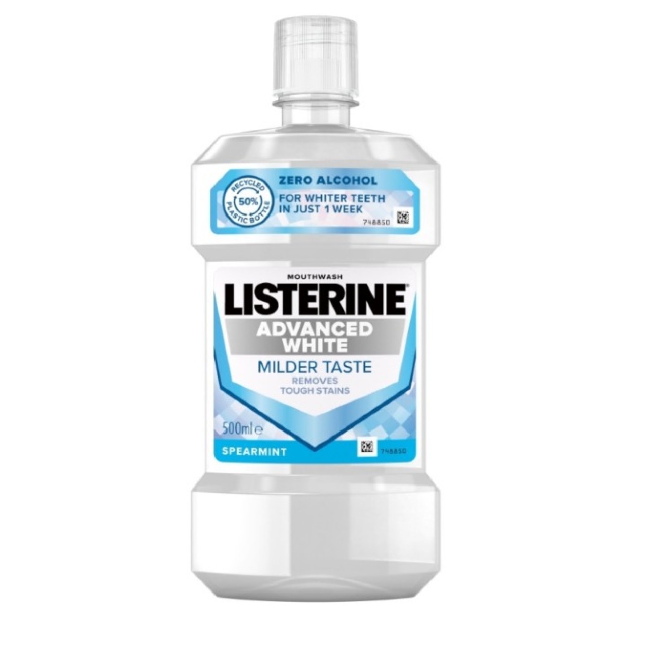 LISTERINE COLL.500ML ADV WHITE MILD