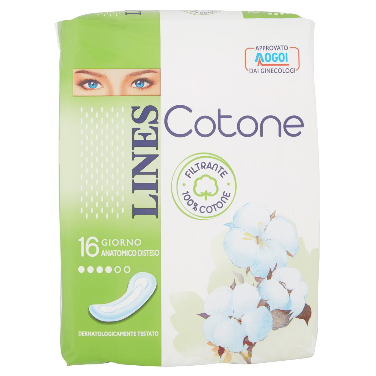 LINES COTONE X16 ANATOMICO DISTESO