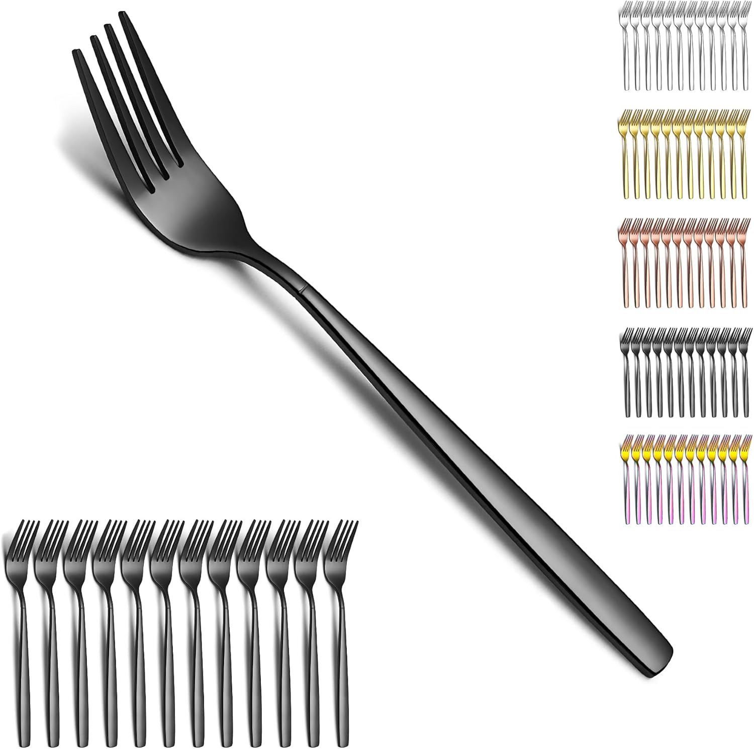 FORCHETTE RIUT.15PZ NERE