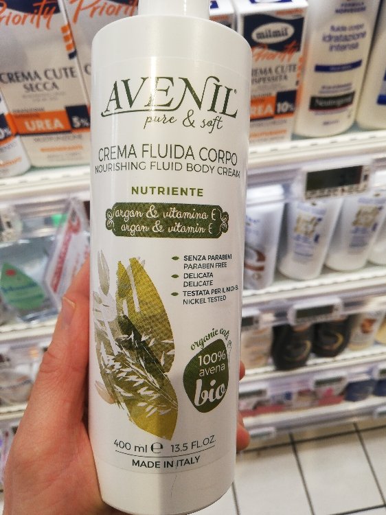 AVENIL CREMA CORPO FLU.400ML NUTRIENTE