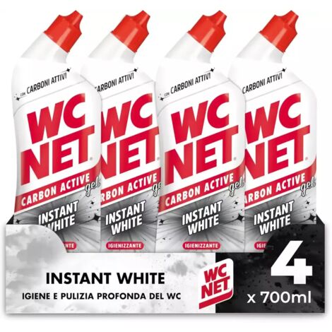 WC NET CARBON ACTIVE 700ML INSTANT WHITE