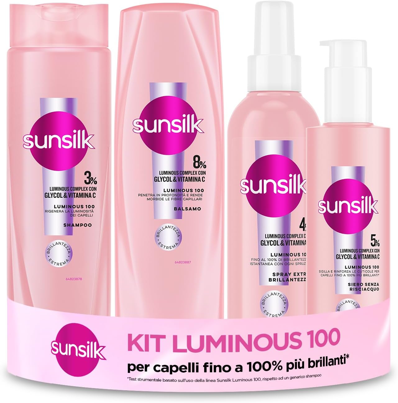 SUNSILK LUMINOUSE SPRAY 200ML VITAM.C