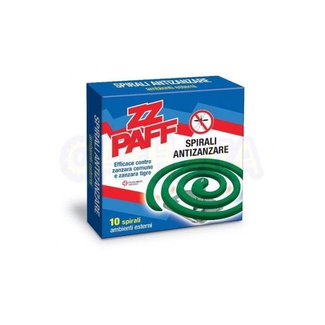 ZZ PAFF SPIRALI ANTIZANZ.10PZ