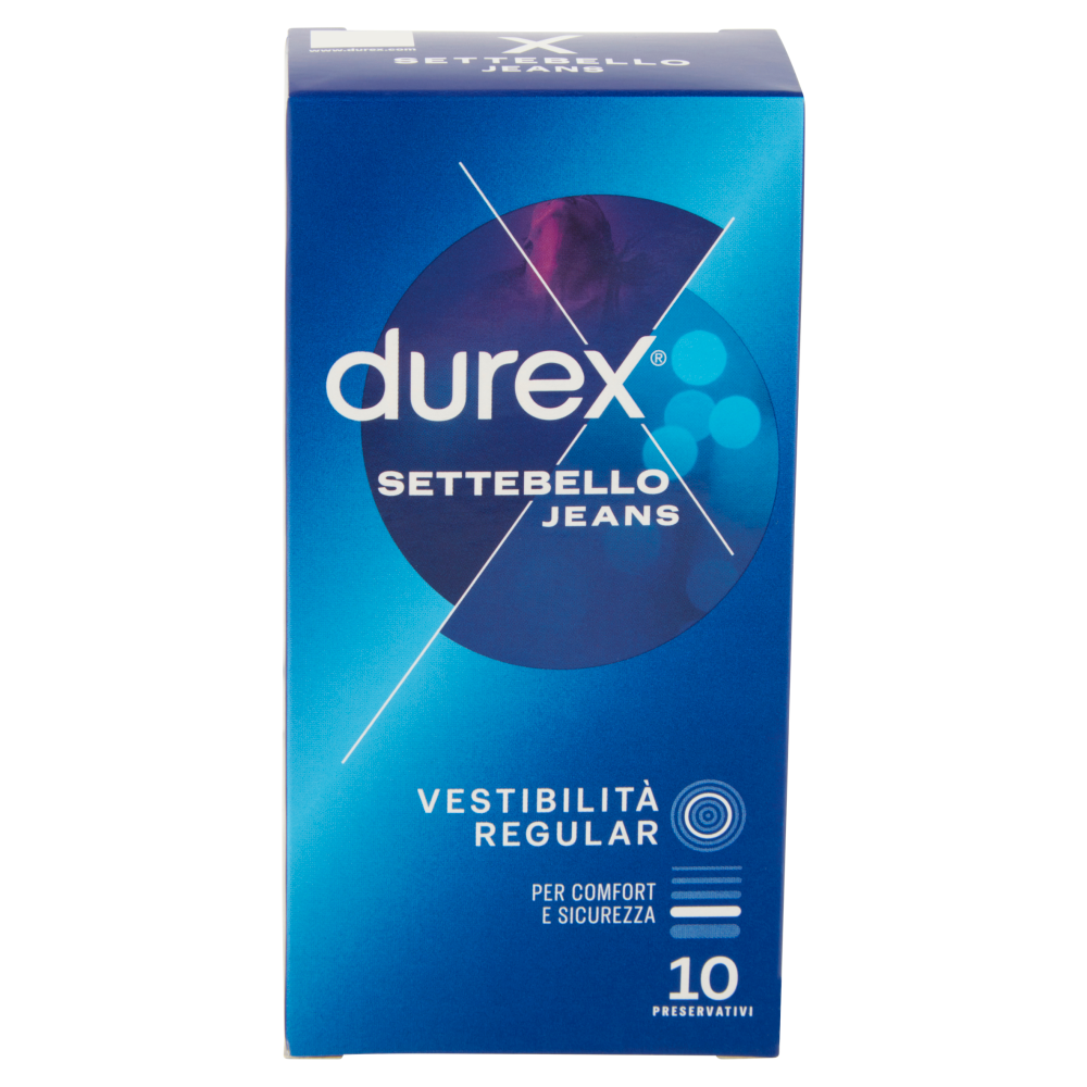 SETTEBELLO DUREX PROF.JEANS 10PZ