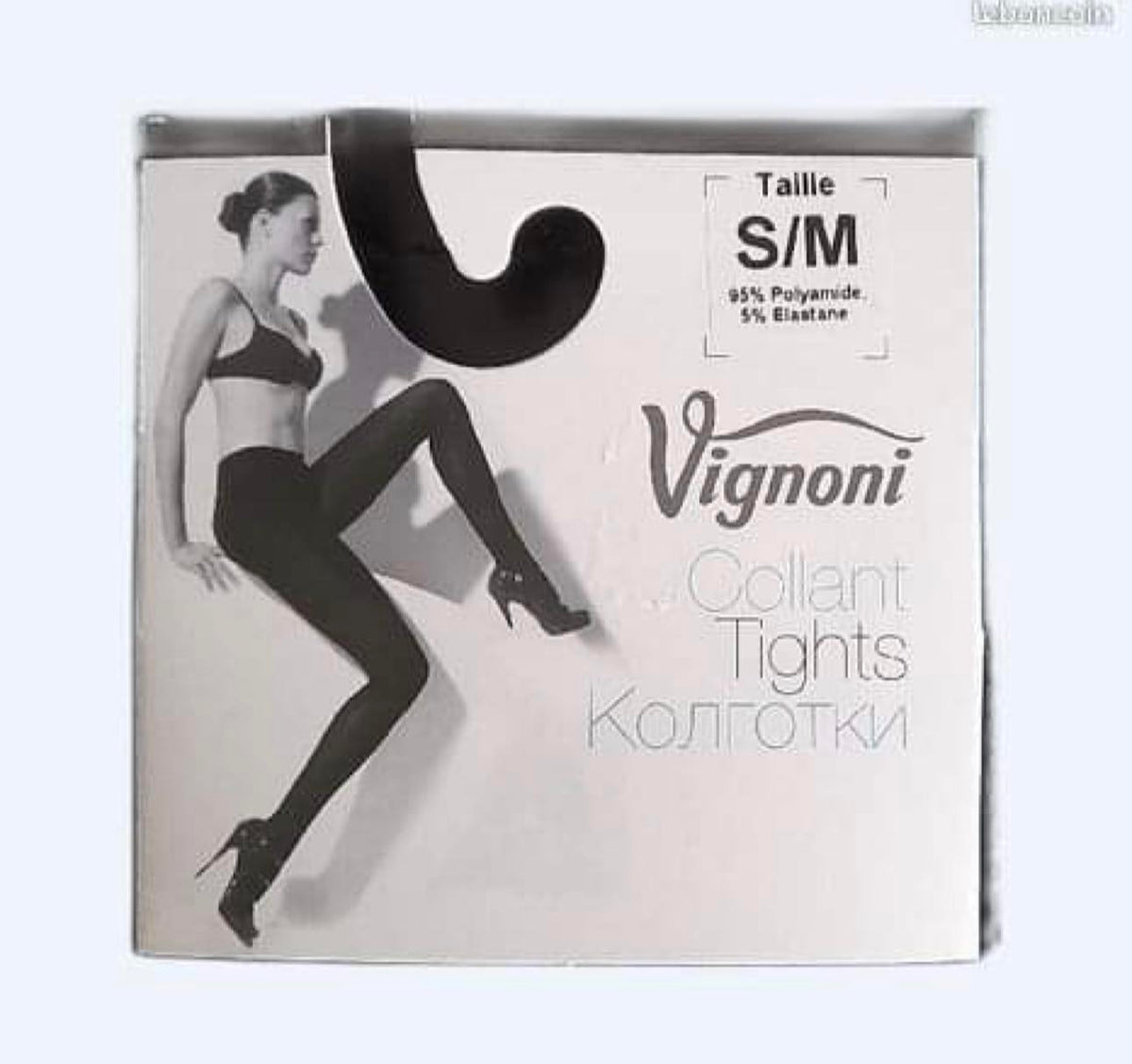 VIGNONI COLLANT GLAM ELAST.2° NERO 20DEN