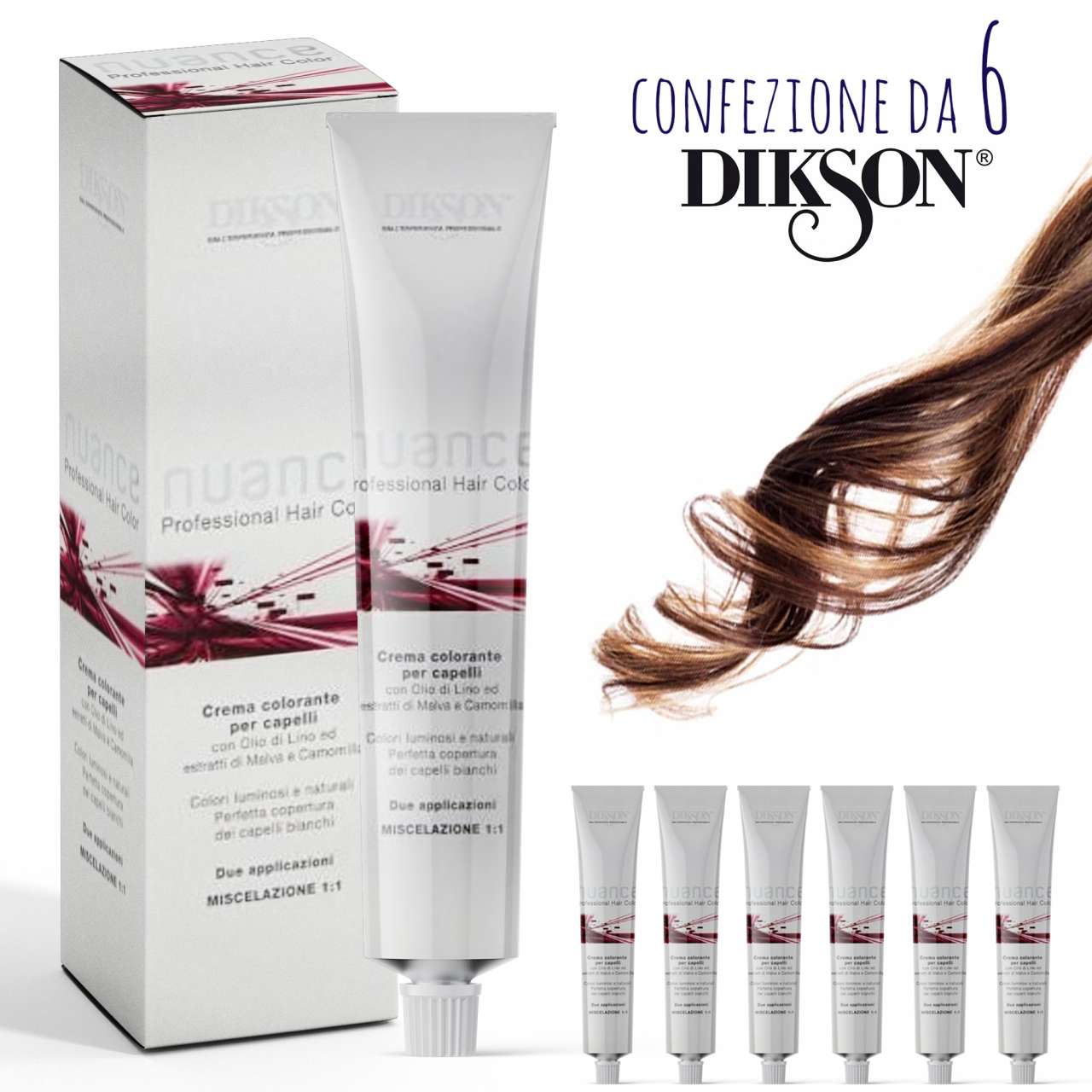 DIKSON NUANCE COLOR 100ML 5CO/L CIOCCOL.