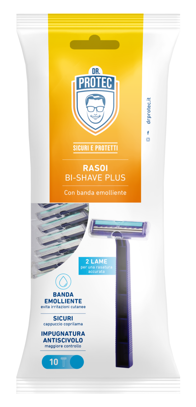 DR.PROTEC RASOIO TRILAMA DONNA 3PZ ALOE
