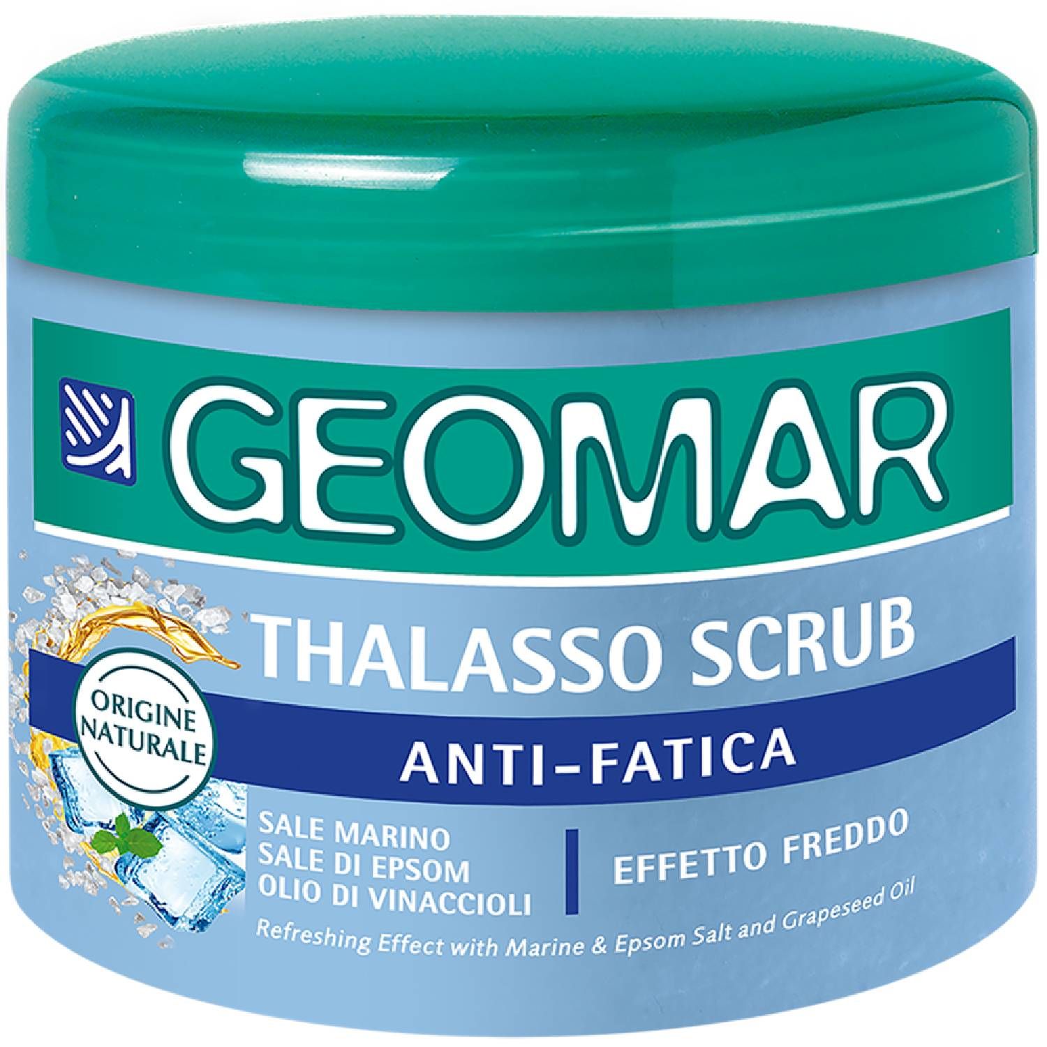 GEOMAR THALASSO SCRUB 600GR ANTIFATICA
