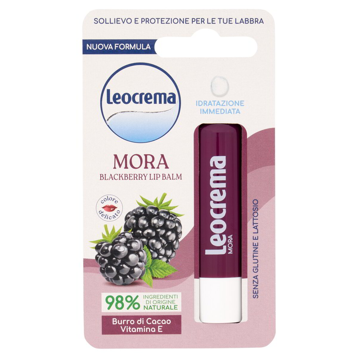 LEOCREMA STICK LABBRA NEW MORA