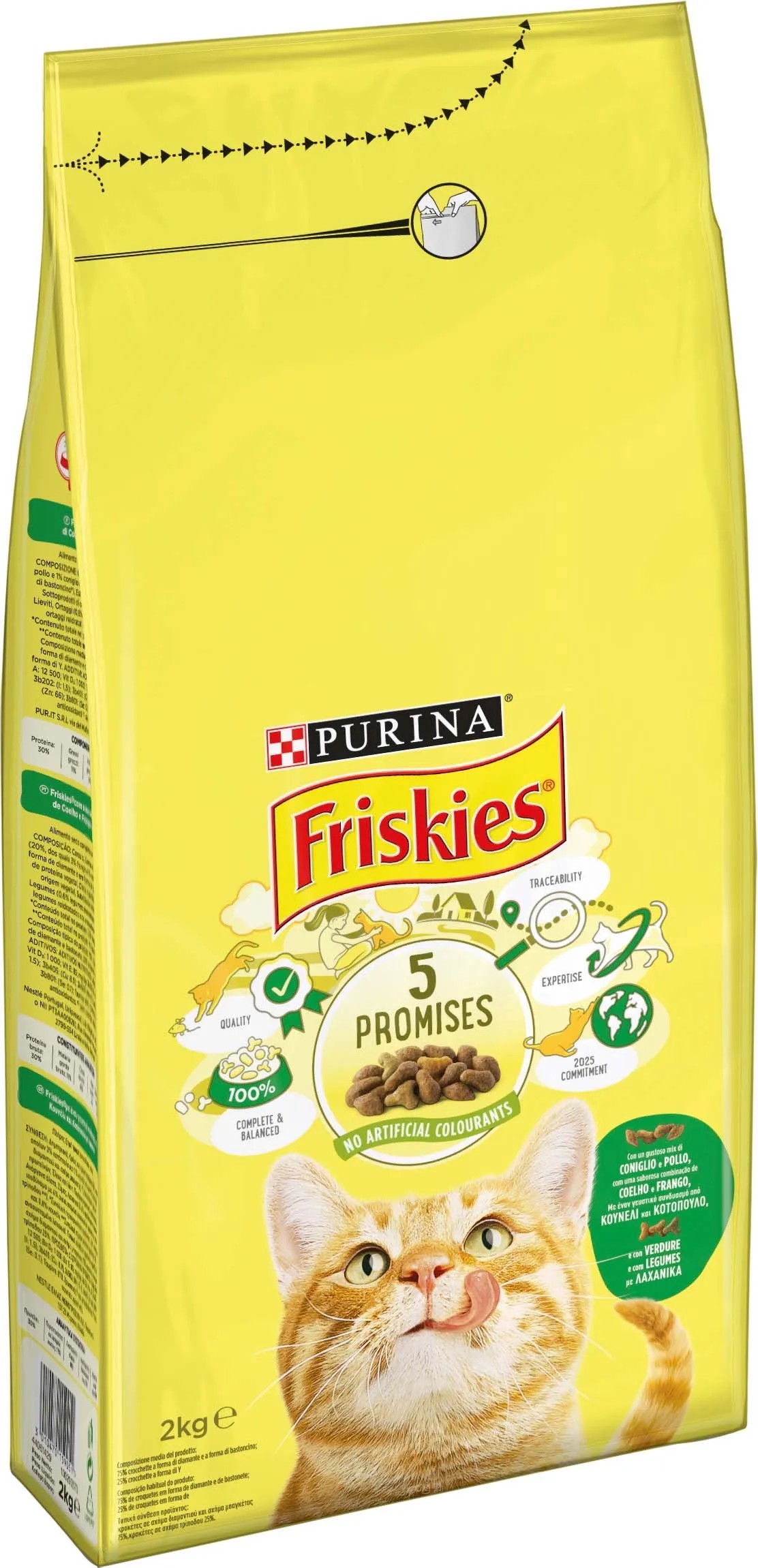FRISKIES CROCC.GATTO 2KG.CONIG/POL./VER.