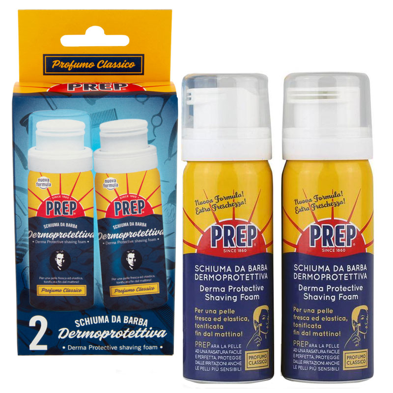 PREP SCHIUMA DA BARBA 50ML ASTUCCIO 2PZ