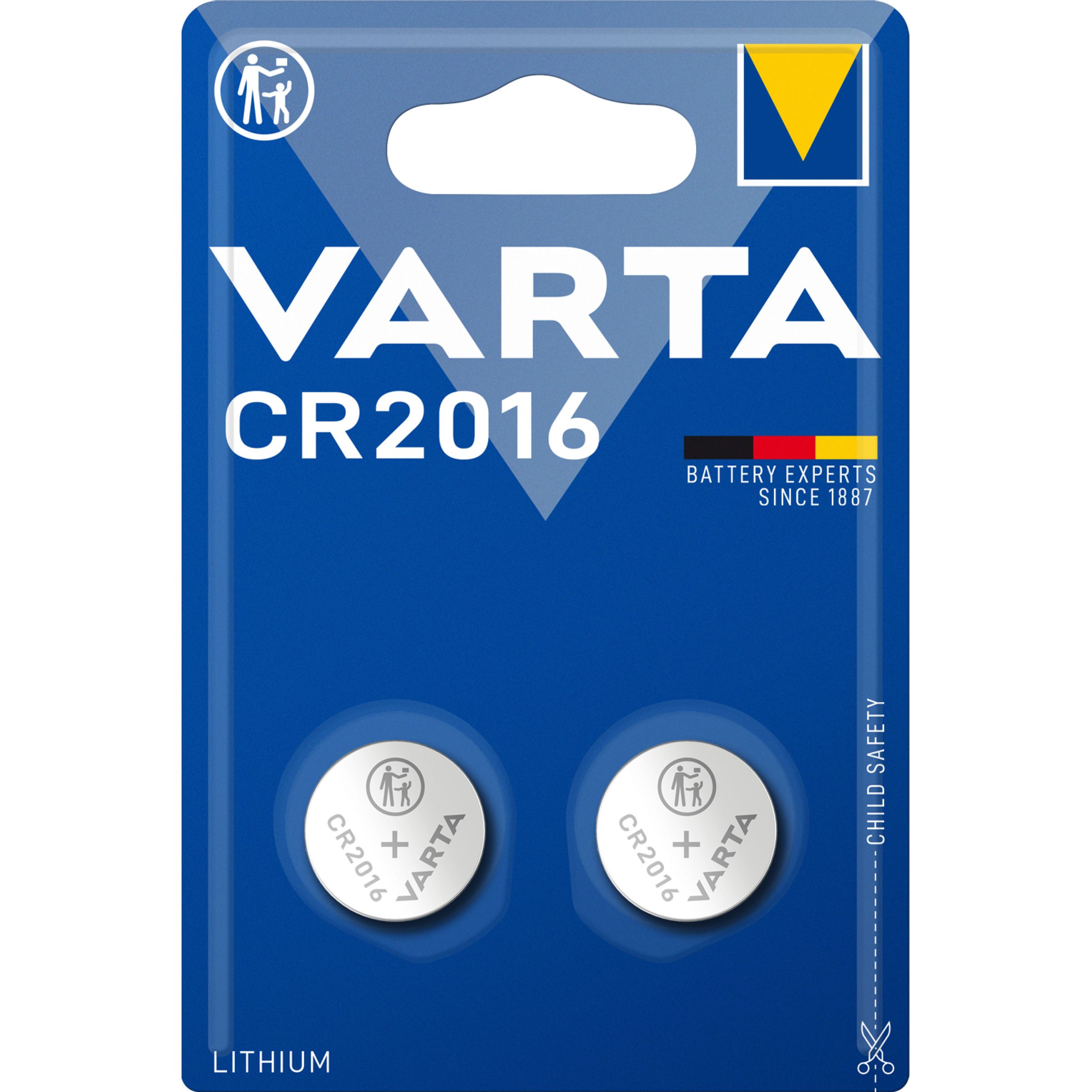 VARTA PIATTA 3V CR2016 X 2