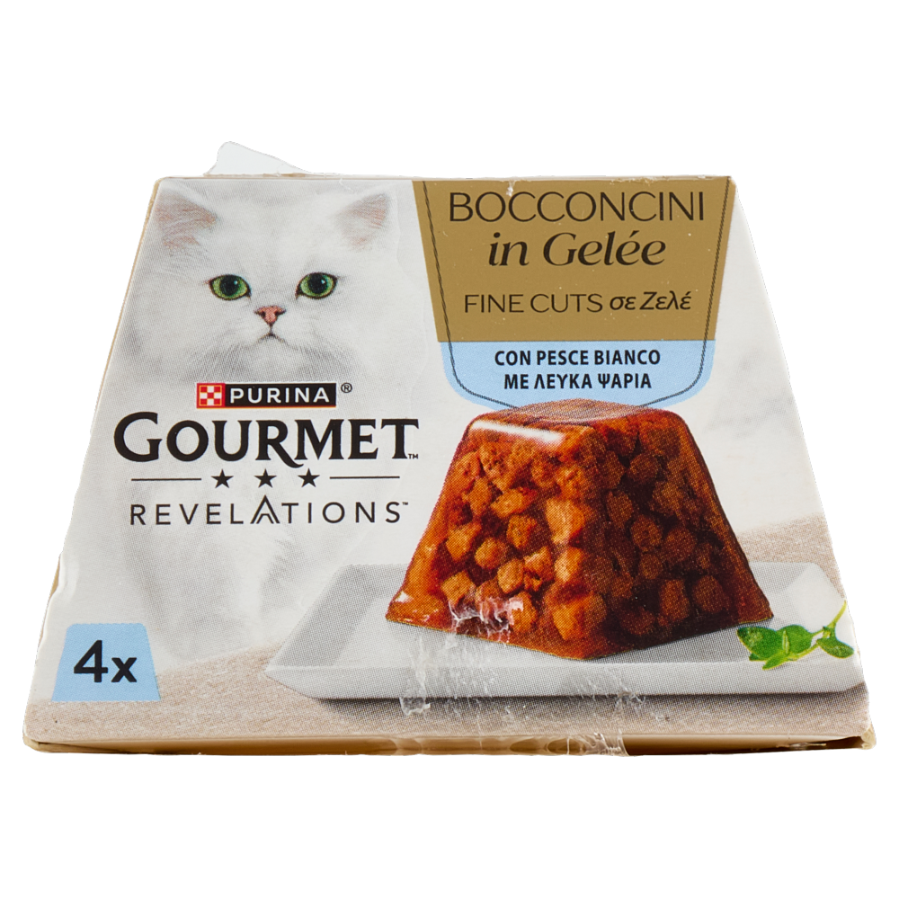 GOURMET REVELAT.GATTO 4X57GR.GELEE PESCE