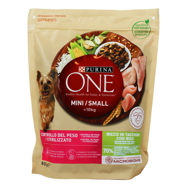 PURINA ONE MY DOG 800GR.CONTROL TAC/RISO