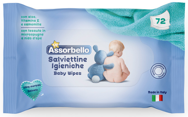ASSORBELLO SALVIETTINE BABY X 20