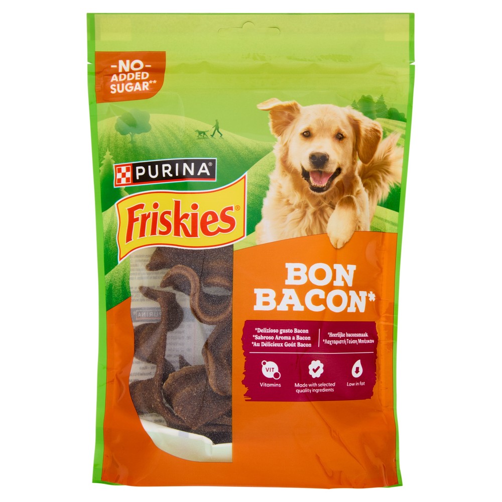 FRISKIES BISC.CANE 345GR.BON BACON