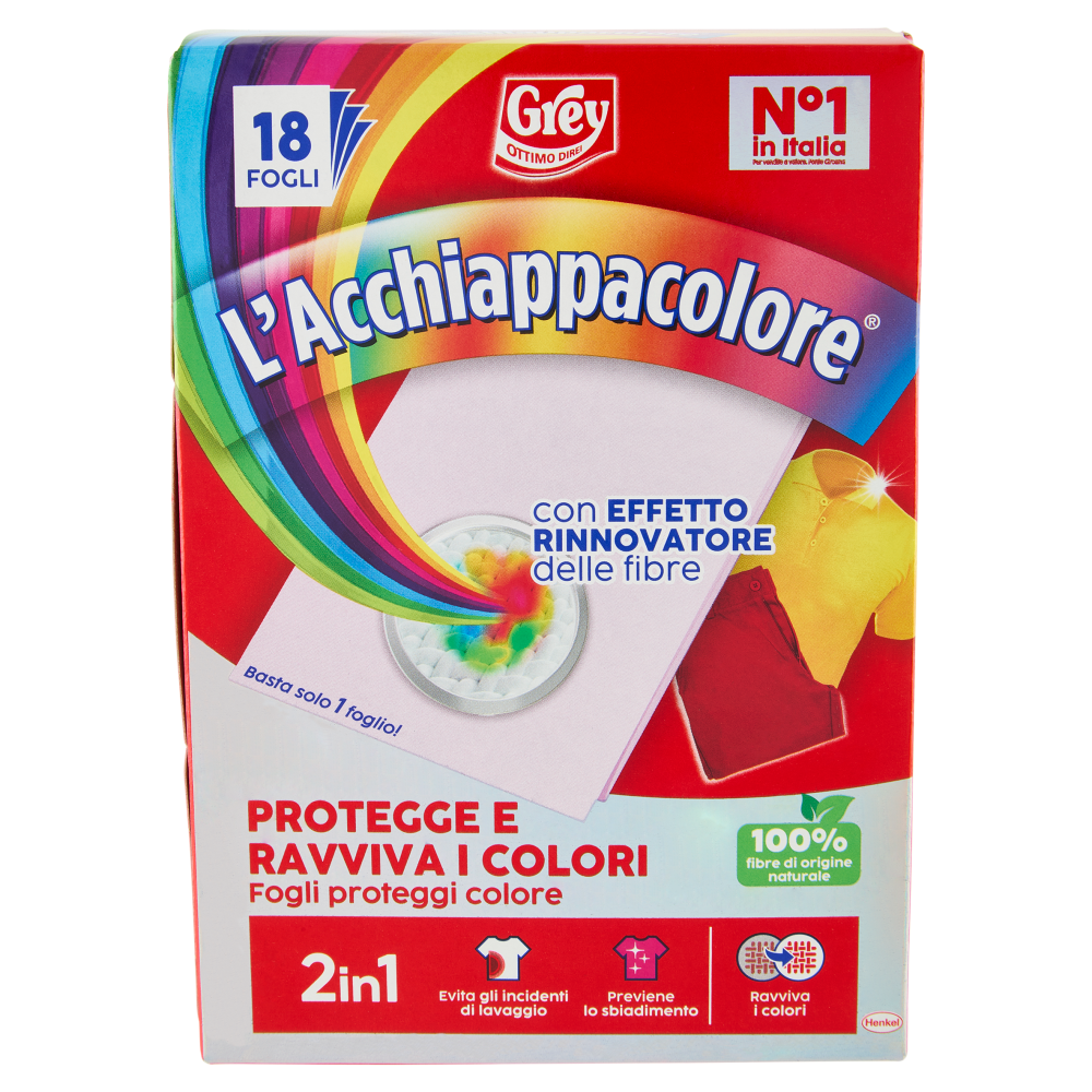 GREY L'ACCHIAPPACOLORE 18FOGLI RAVV.BIAN