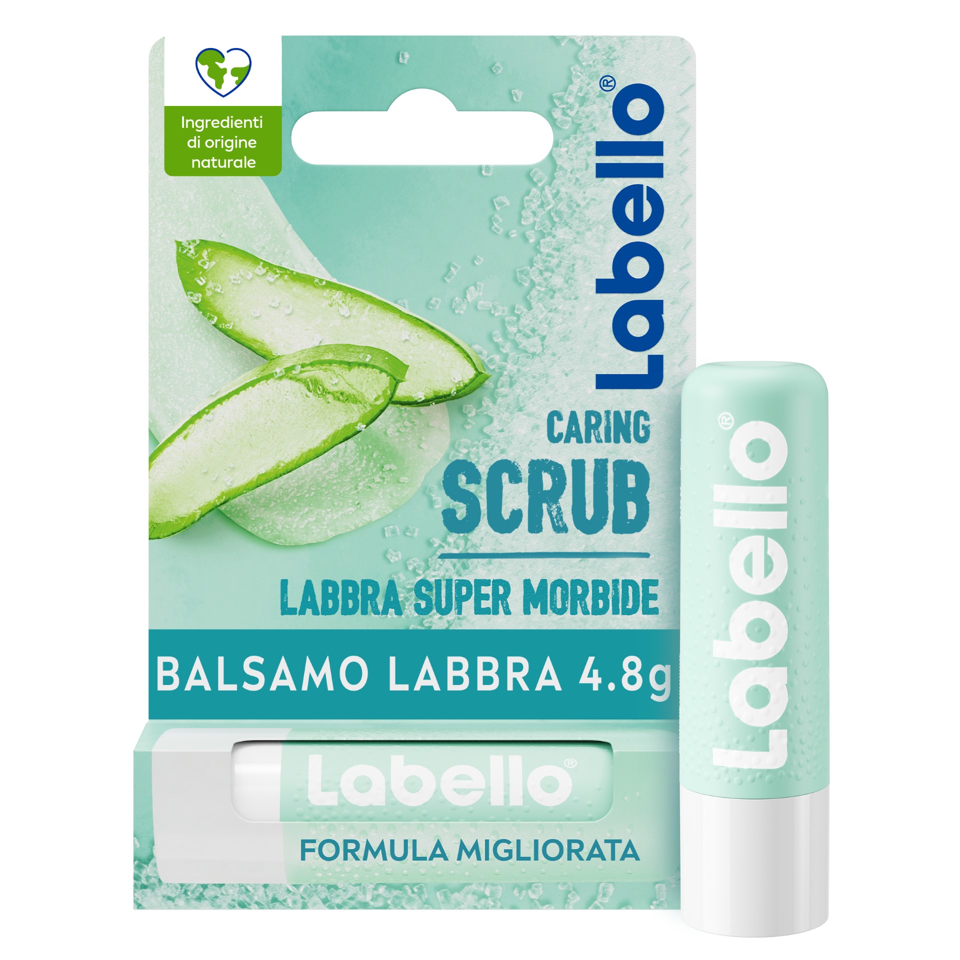 LABELLO STICK SCRUB ALOE VERA