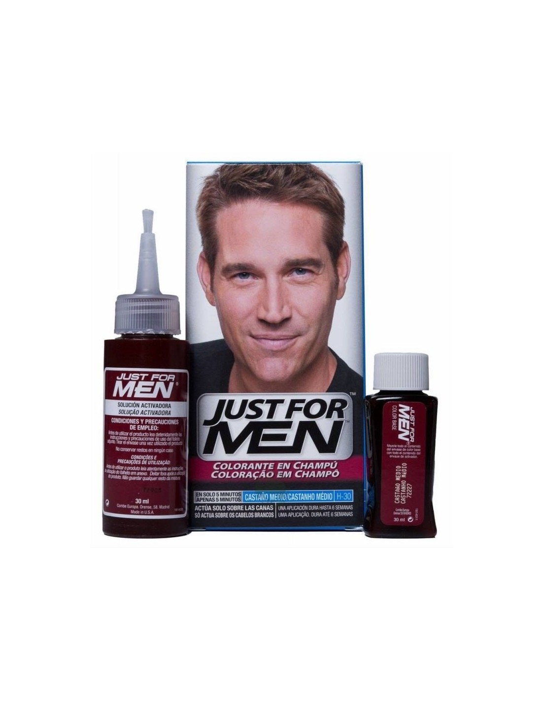 JUST FOR MEN CASTANO 30+30