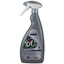 CIF PROFESS.SPRAY 750ML ACCIAIO E VETRI