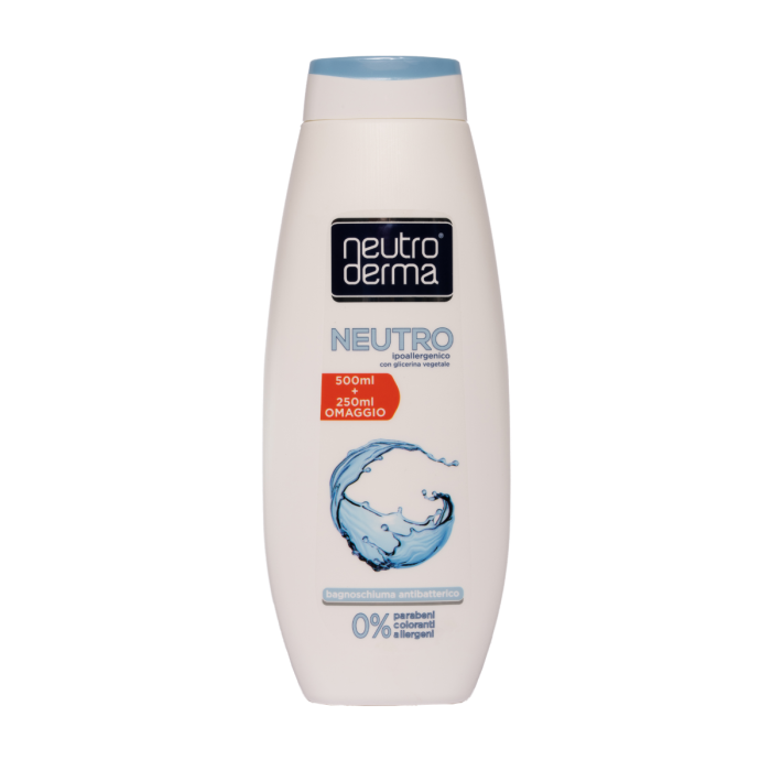 NEUTRODERMA BAGNOSCHIUMA 750ML NEUTRO