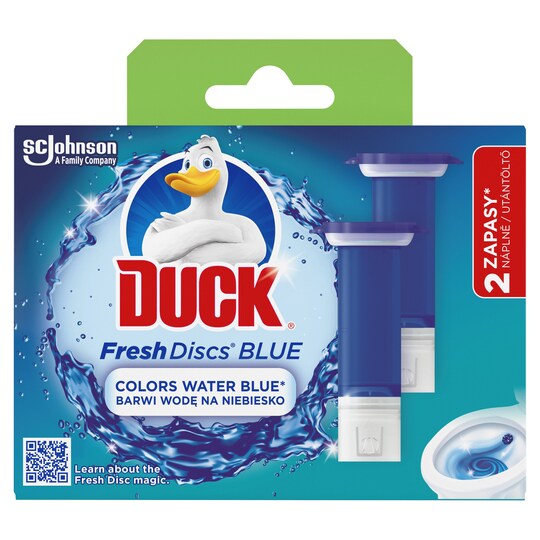 ANITRA WC DUCK FRESH DISCS RIC.2PZ BLUE