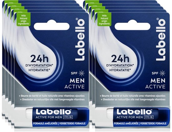 LABELLO STICK FOR MEN BLISTER