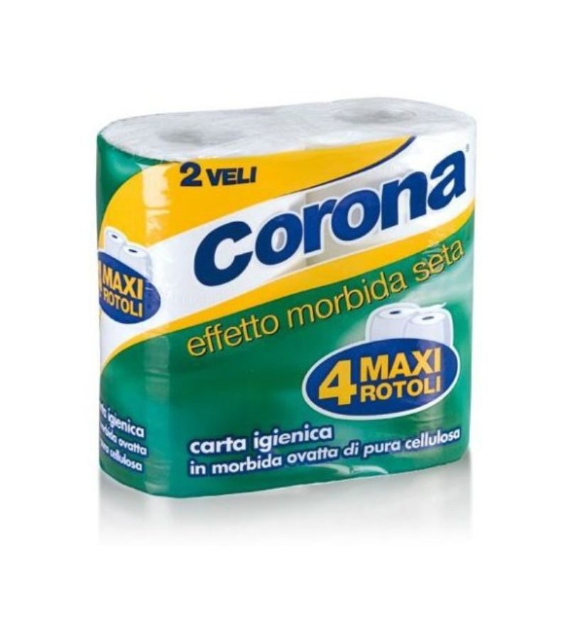 CORONA ORO IGIENICA 4 ROTOLONI MAXI
