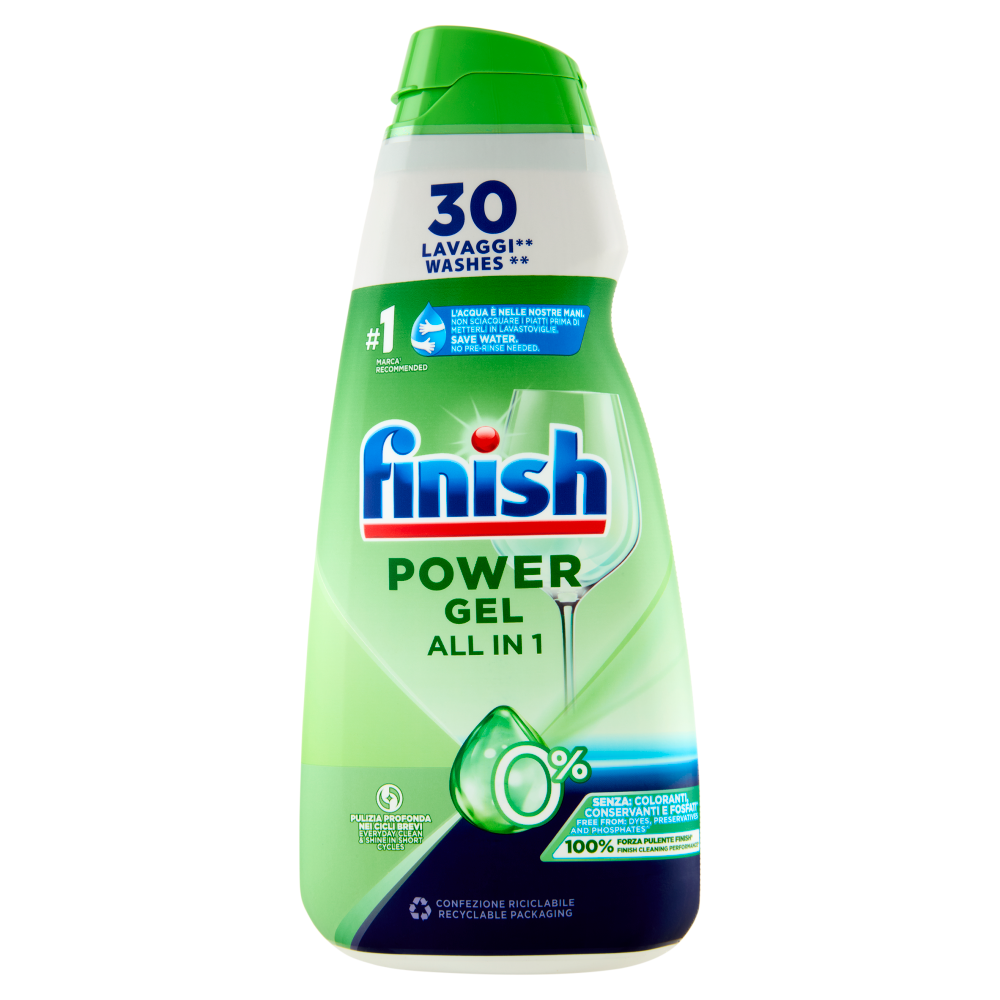 FINISH GEL POWER 0% 600ML