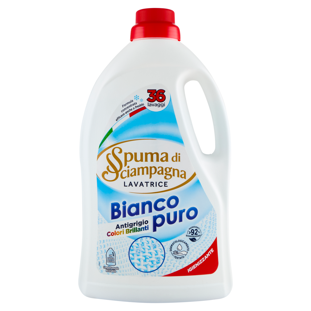 SPUMA DI SC.LAV.1890ML 42MIS BIANCO PURO