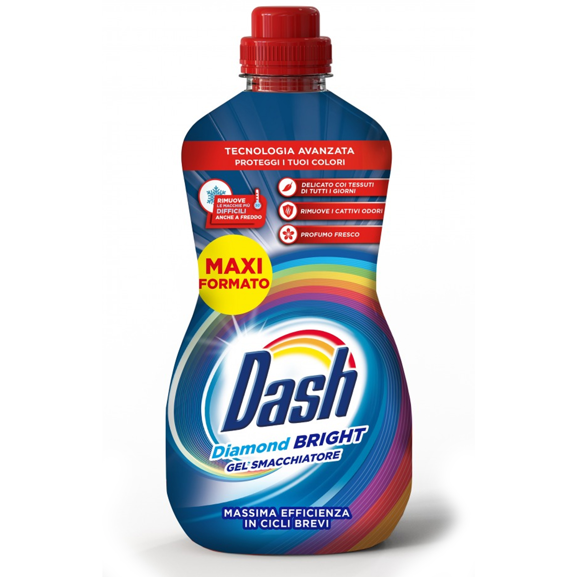 DASH GEL SMACCHIATORE 800ML CAPI COLORAT