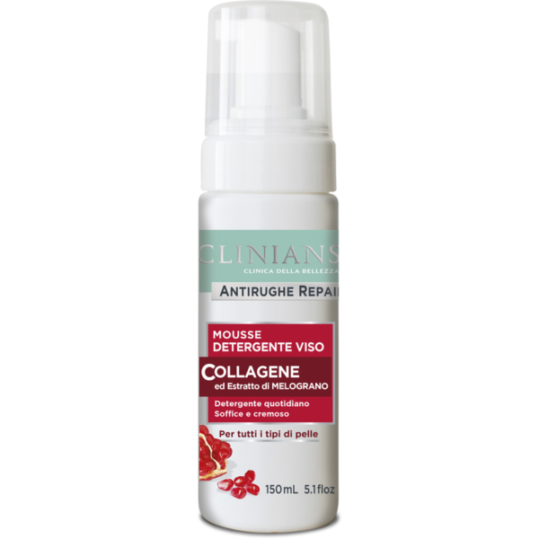 CLINIANS 150ML ANTIR.MOUSSE DET.VISO MEL